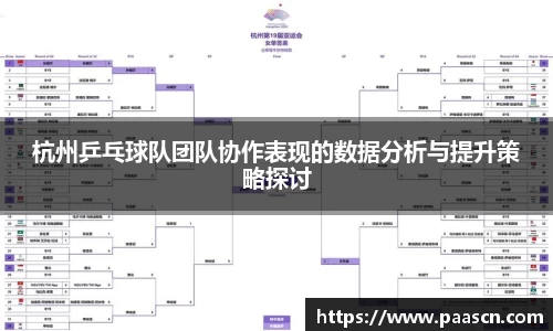 杭州乒乓球队团队协作表现的数据分析与提升策略探讨